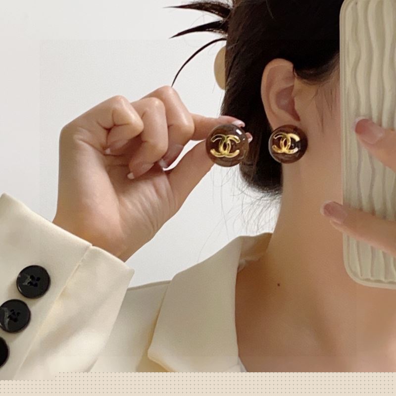 Ch*el earrings